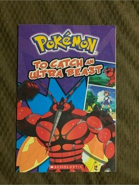 Scholastic Pokémon To Catch an Ultra Beast — Purple & Red Cover